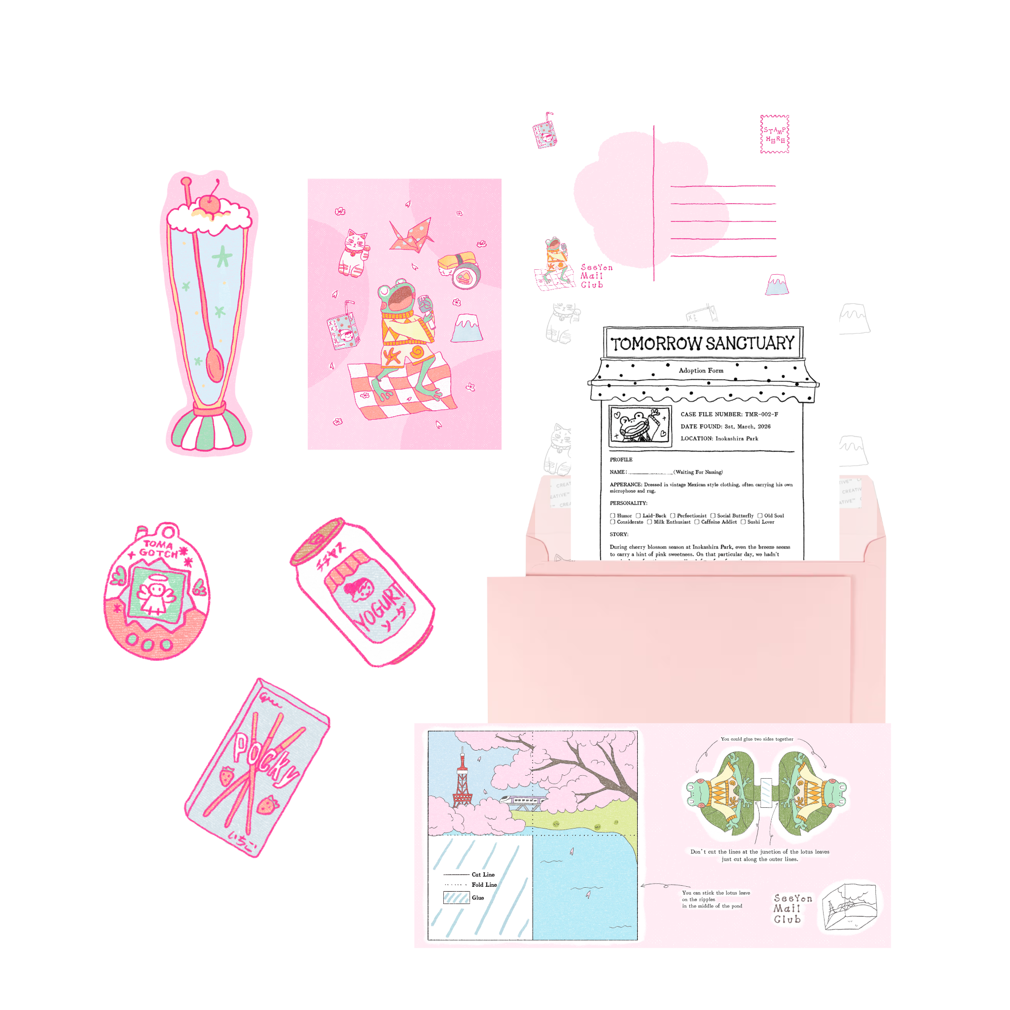 SeeYon Monthly Mail Club (Temporary Closed)